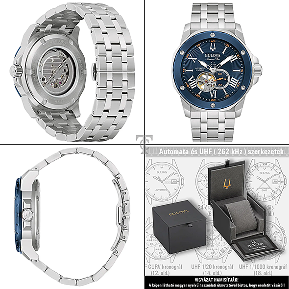 Bulova 98A302 portré kép